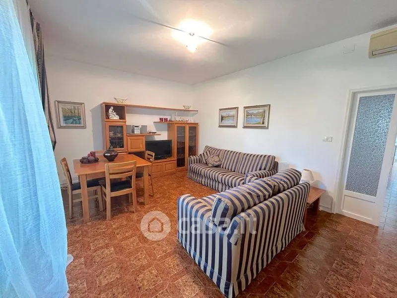 Living Room - Apartment with Balcony in Riccione