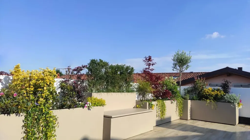 Terrasse - Bilocale with Terrace in Bergamo Centre