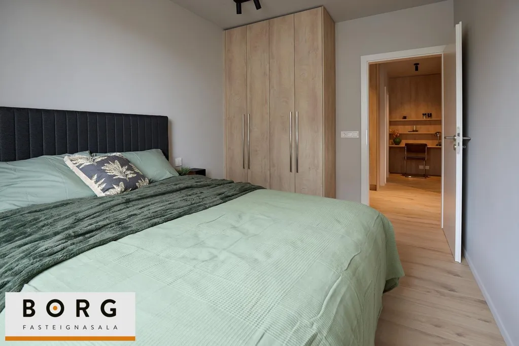 Dormitorios - New 2-Bedroom Apartment with Elevator in Hafnarfjörður