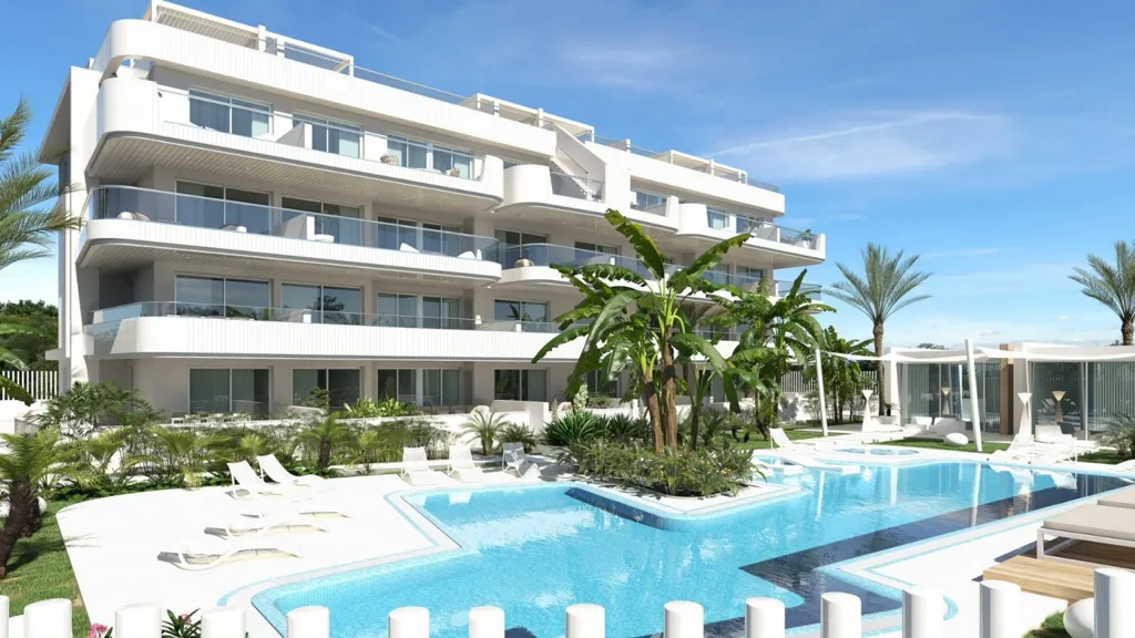 Piscine - New Luxury Complex with Gym in Lomas de Cabo Roig