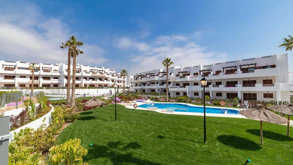 Jardin - Apartment with Pool in San Juan de los Terreros
