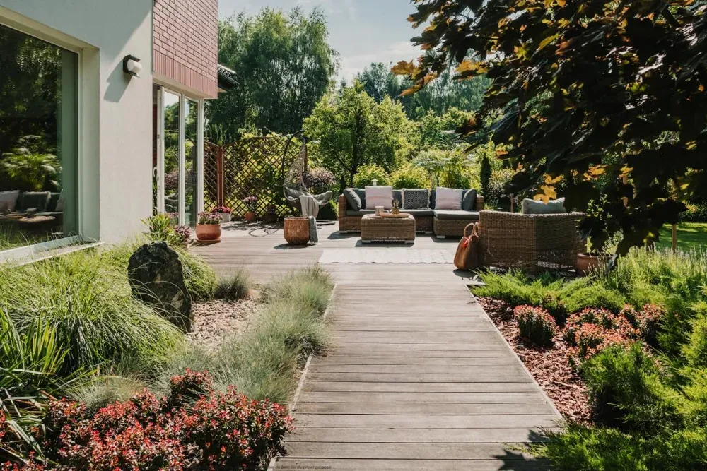 Jardin - Appartement 4 Pièces avec Terrasse à Anglet