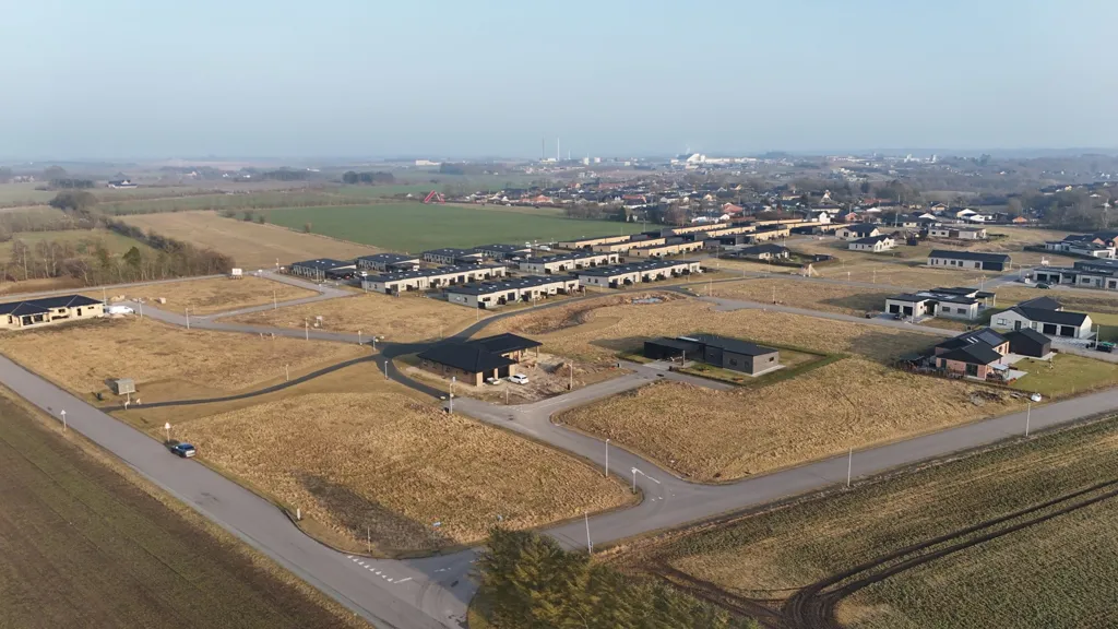 Õhuvaade - Year-Round Plot with 5G Coverage in Hobro