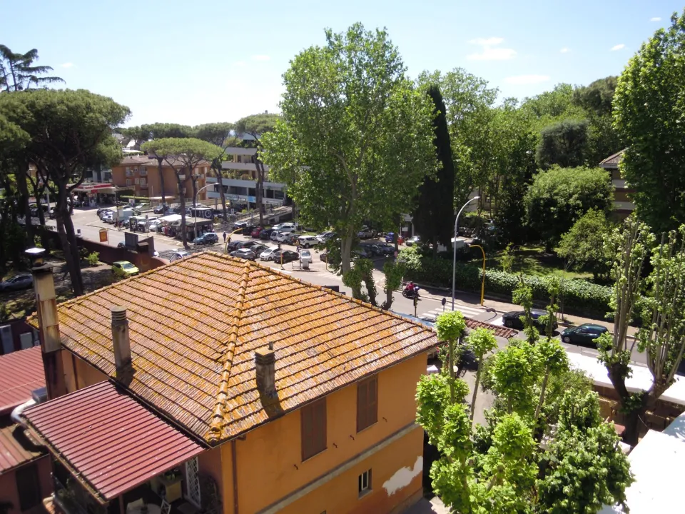 Vue aérienne - Rented Studio with Terrace in Central Rome