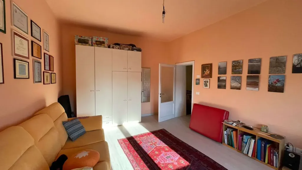 Soggiorno - Restored Villa with River View in Marmirolo