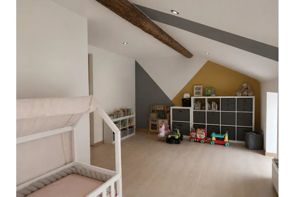 Bedrooms - Charming House with Terrace in Falaën