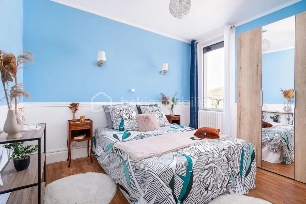 Bedrooms - Charming House with Garden in Dagneux