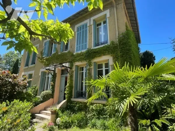 Extérieur - Maison de Maître avec Piscine à Aix-en-Provence