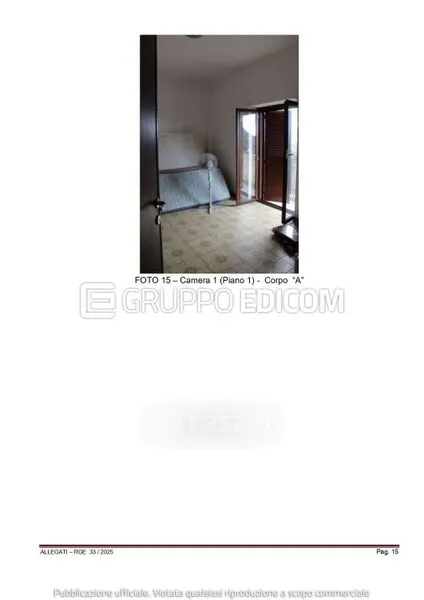 Three-bedroom Apartment with Balcony in Greccio