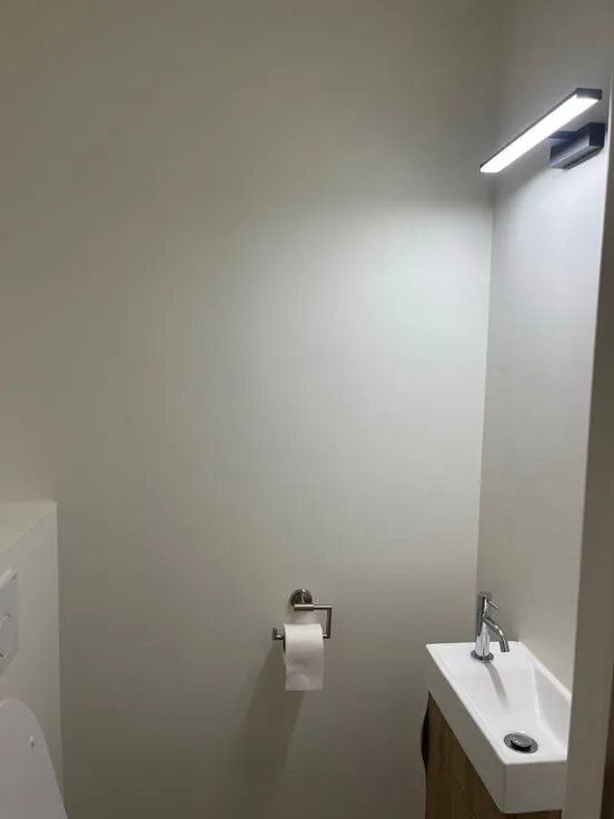 Bathrooms - Renovated Flat with Fireplace in Brakel