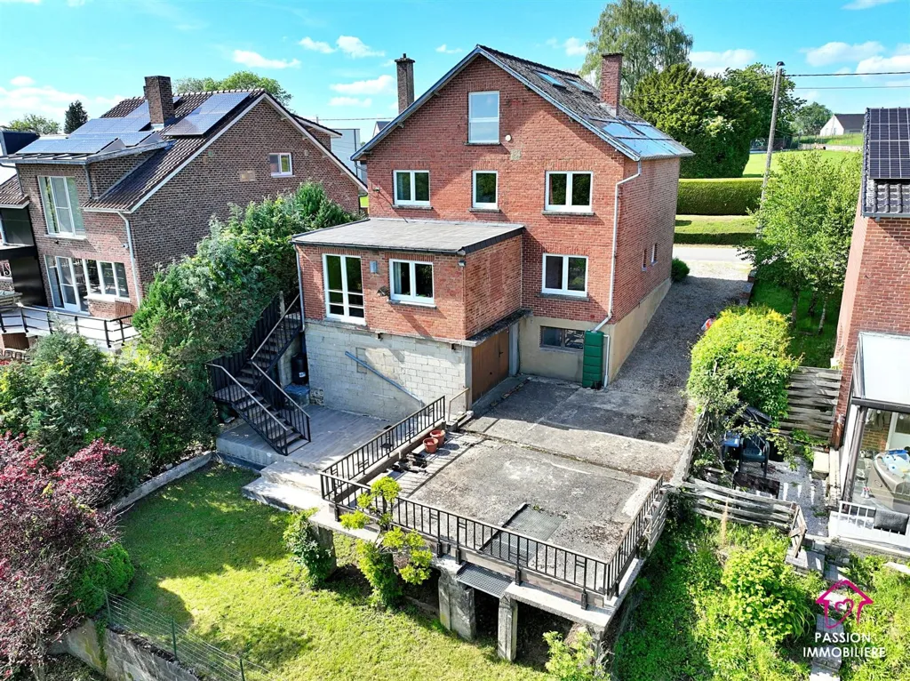 Õhuvaade - Spacious House with Japanese Garden in Hanzinne