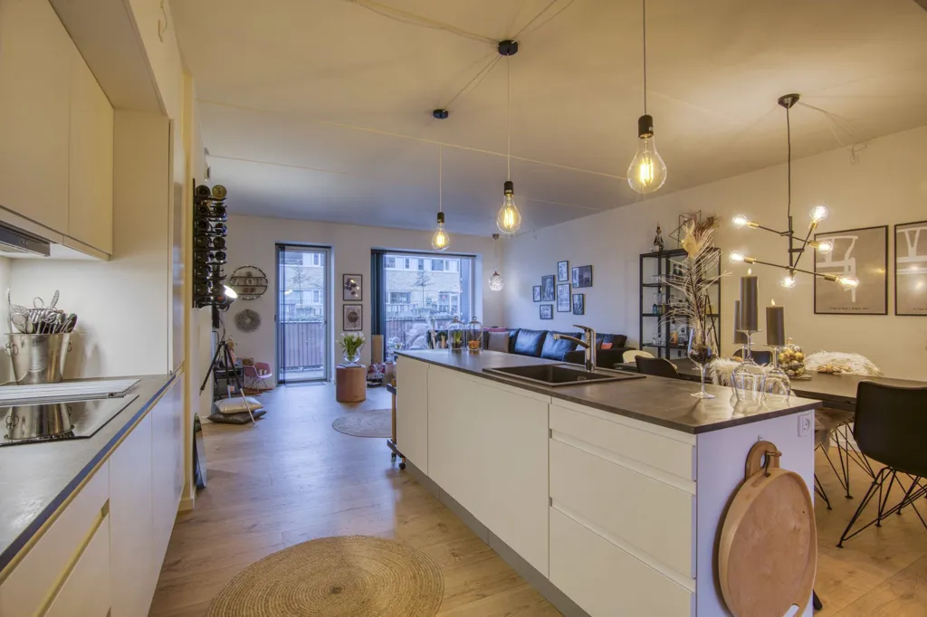 Cuisine - Modern Flat with Balcony and Terrace in Holbæk Harbour