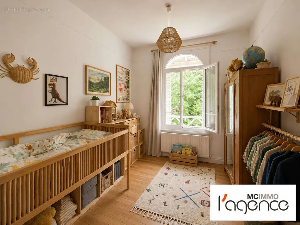 Bedrooms - Character House with Garden in Sainte-Adresse