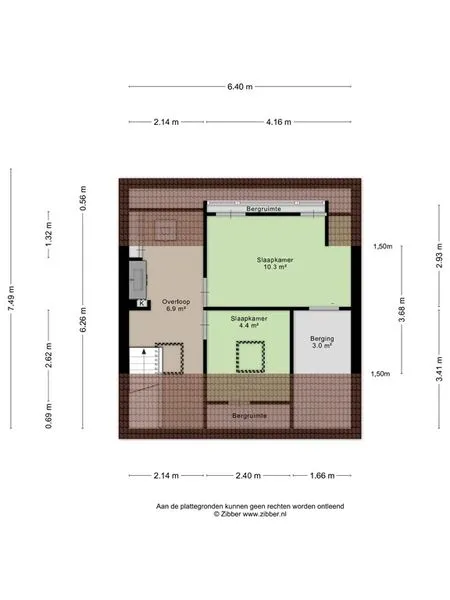 Plan - Corner House with Garden in Dirksland