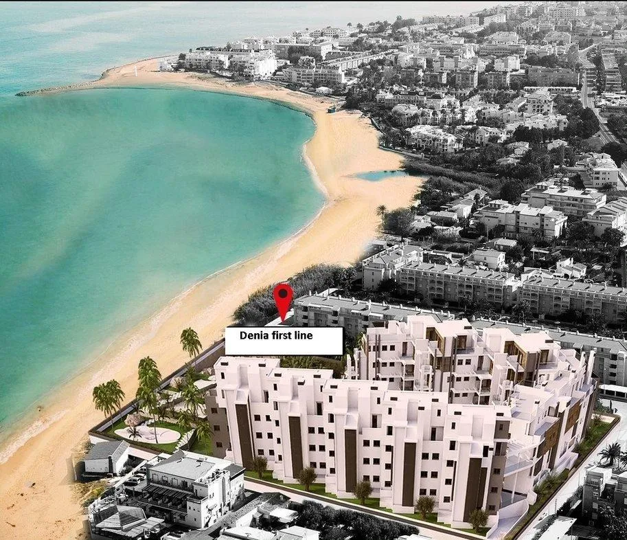 Õhuvaade - Apartment with Sea View in Dénia