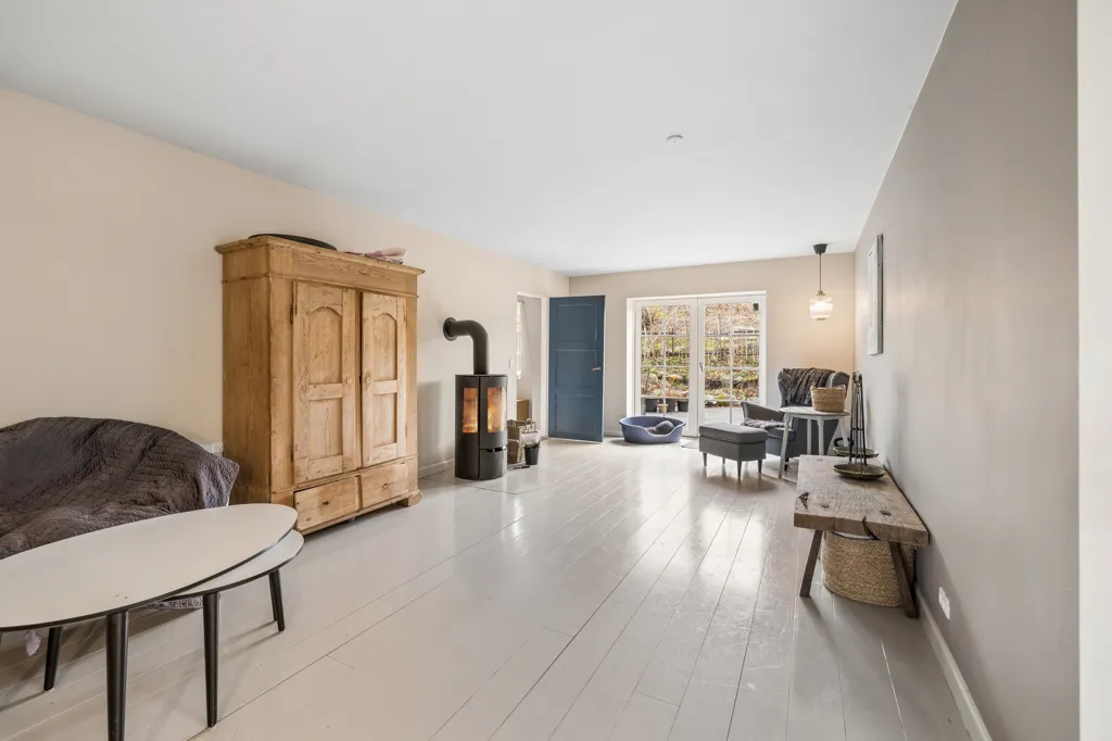Séjour - Villa with Loft and Garden in Kværndrup