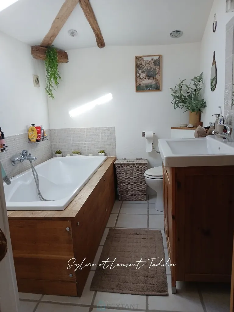 Bathrooms - Stone House with Pool near Montendre