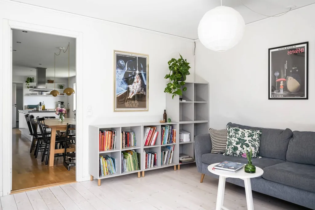 Living Room - Spacious Villa with Garden in Lund