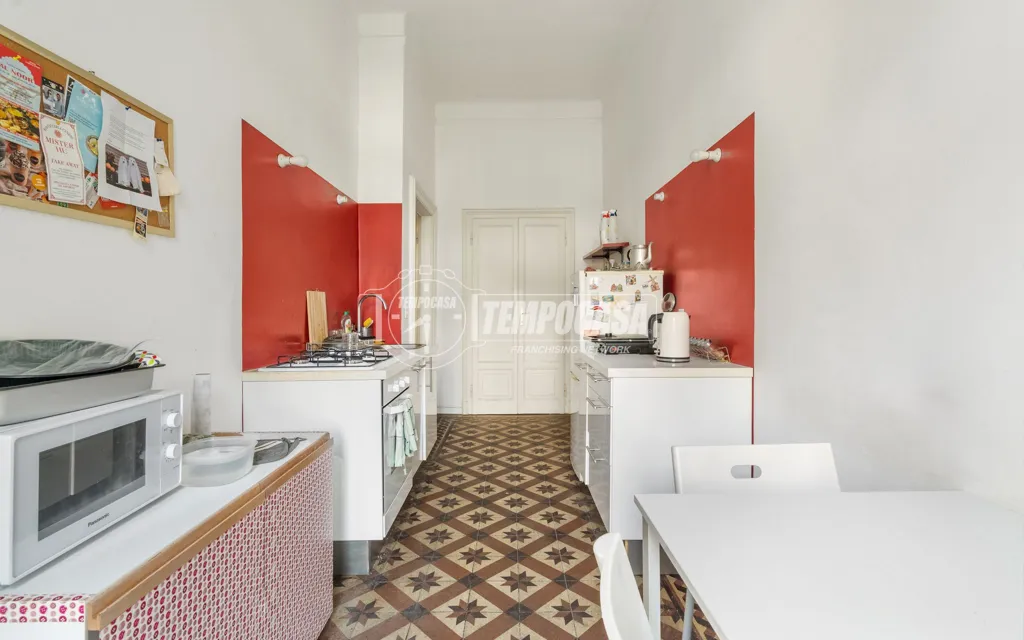 Köök - Spacious Flat with Balcony in Città Studi, Milan