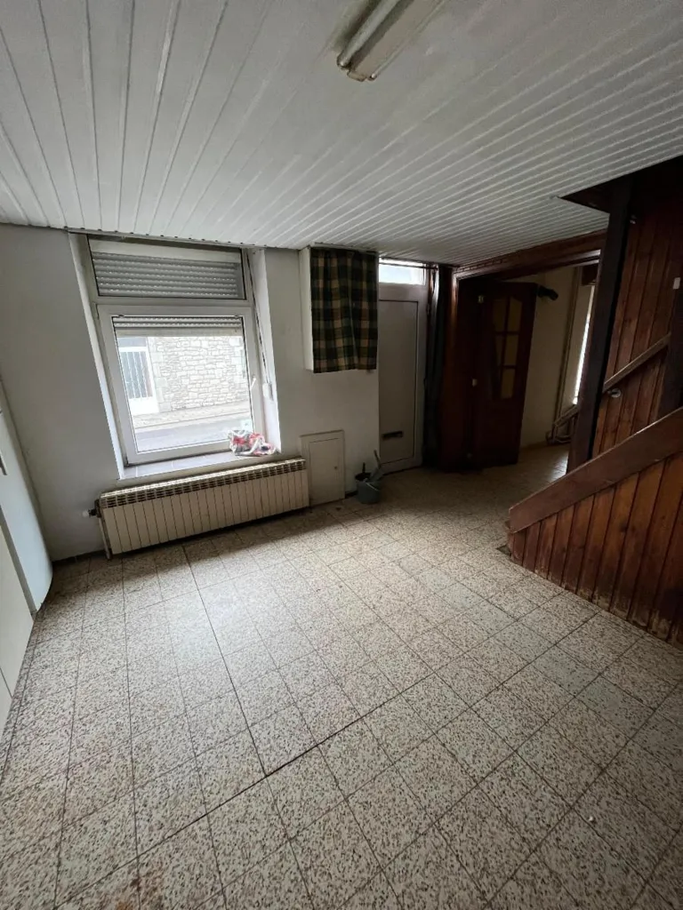 Séjour - Maison en Pierre avec Jardin à Rénover