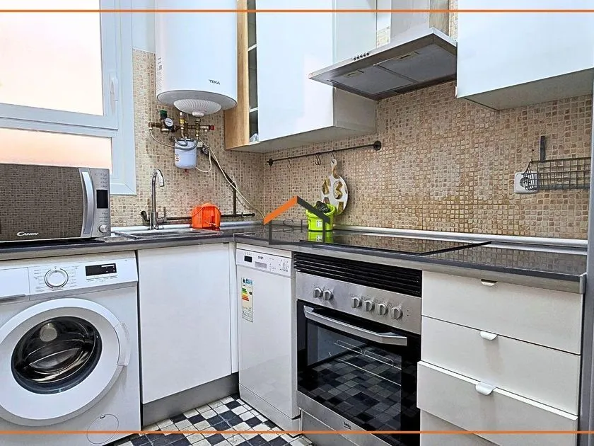 Köök - Modernised Flat with Balcony in Delicias, Madrid
