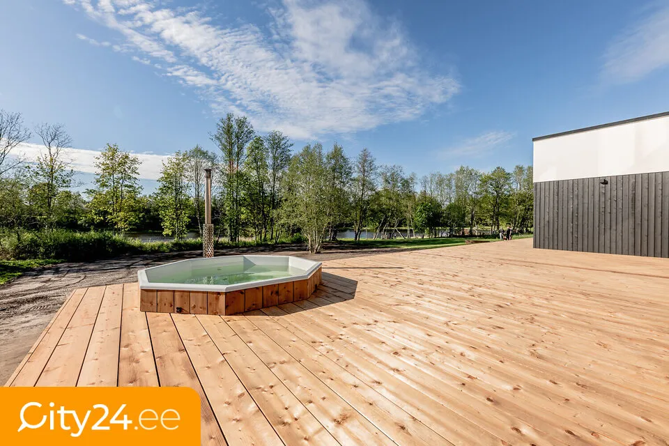 Terrasse - New Stone House with Balcony in Sindi