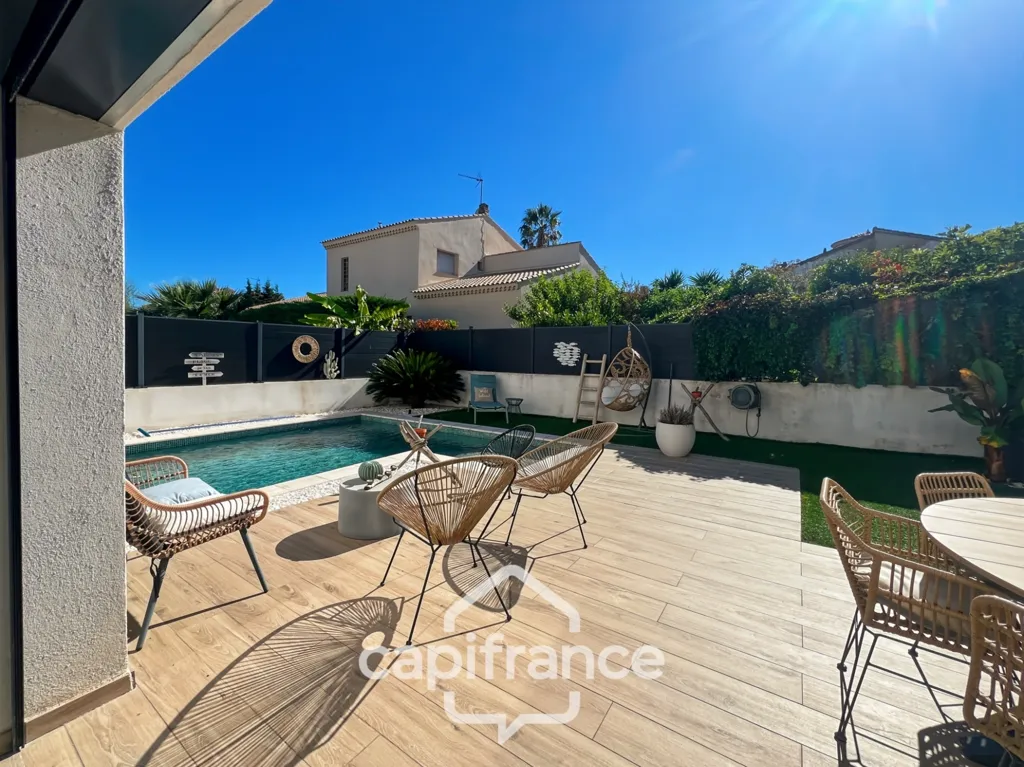 Bassein - Contemporary House with Pool in La Garde