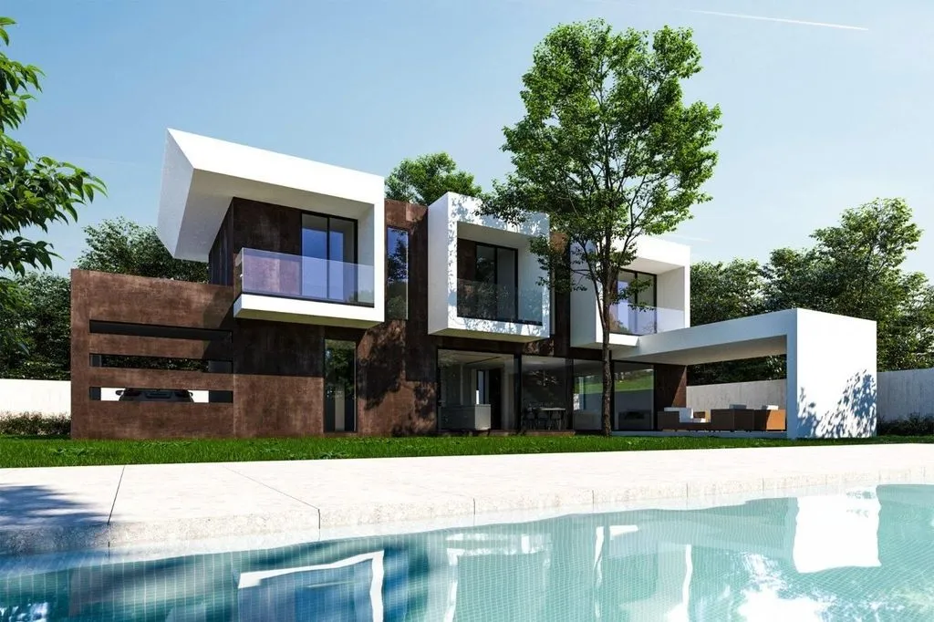 Bassein - Custom Detached House with Pool in Pedrezuela