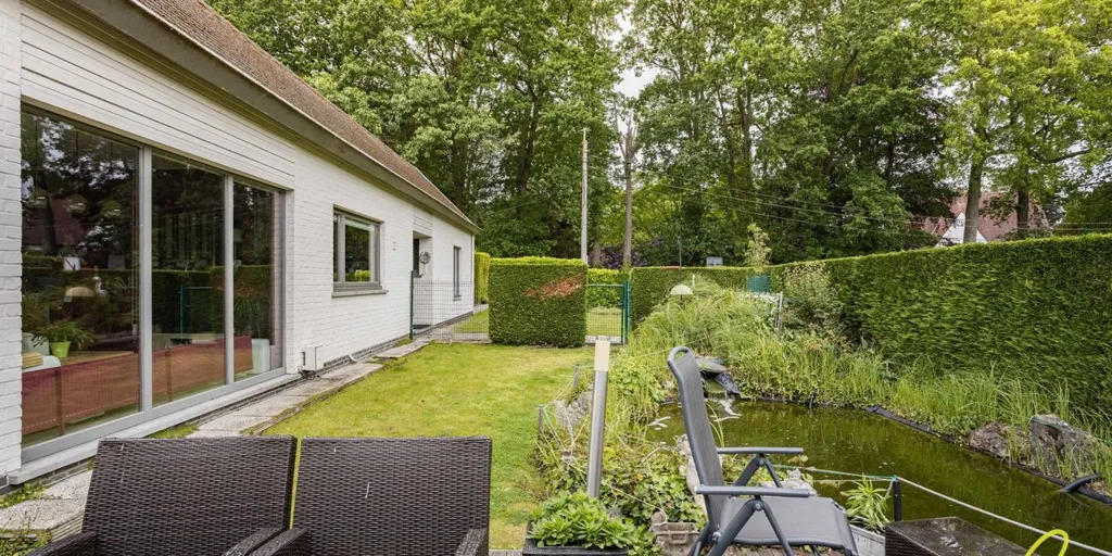 Giardino - Bungalow with Jacuzzi in De Pinte