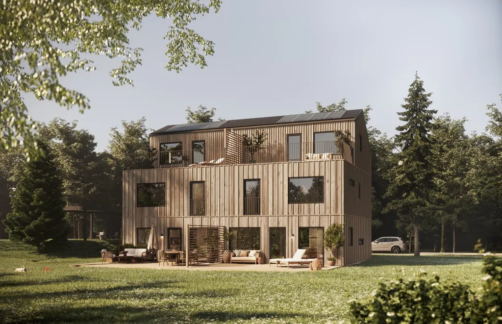 Modern Parhouse with Terrace in Vega
