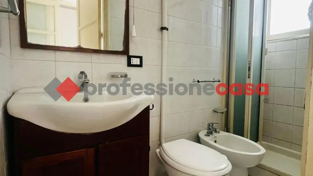 Salles de bain - 3-Bedroom Apartment with Balcony in Catania