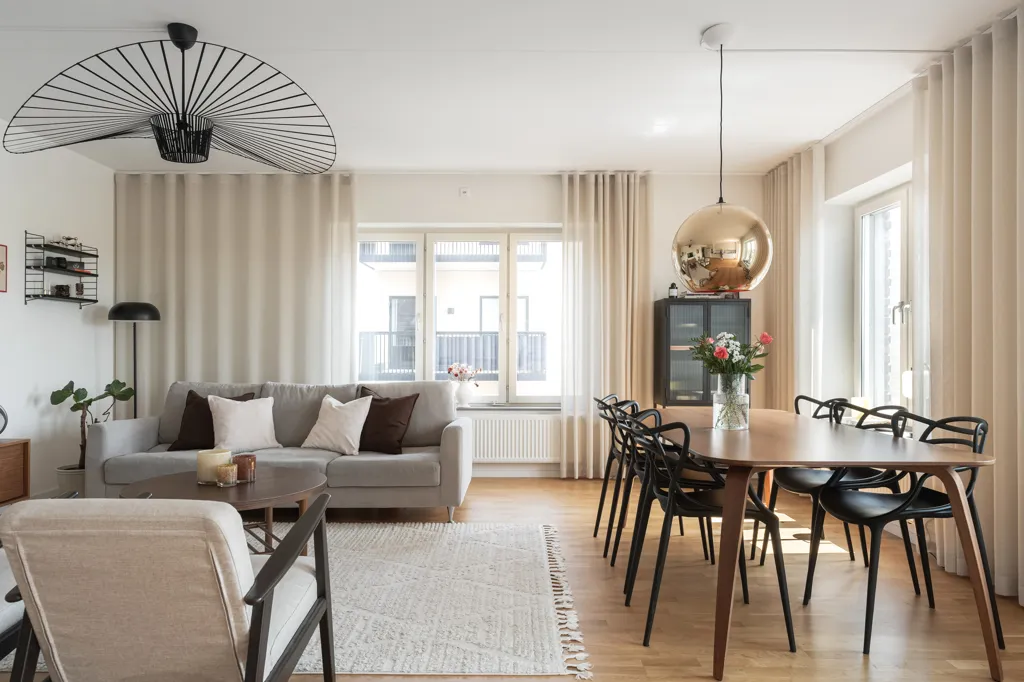 Salle à manger - Modern Apartment with Balcony in Göteborg