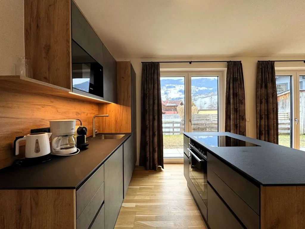 Cuisine - Garden Apartment with Terrace in Schladming