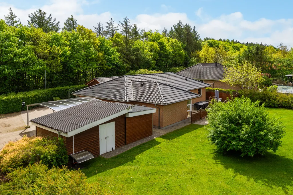 Aerial - Detached Villa with Garden in Karup J