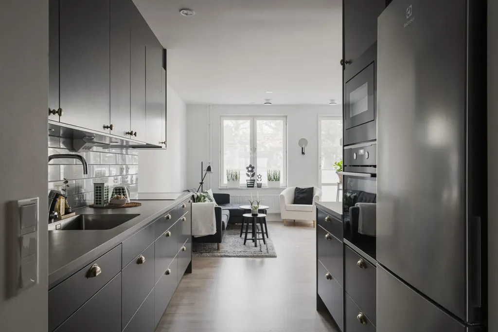Cuisine - Modern Flat with Balcony in Central Skellefteå