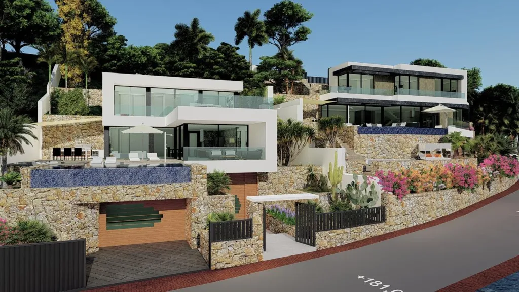 New Villa with Sea Views in Calpe