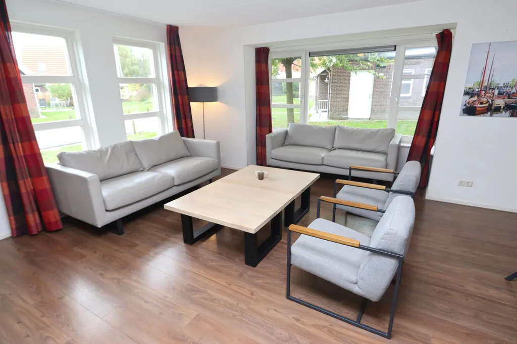 Séjour - Detached House with Veranda in Biddinghuizen