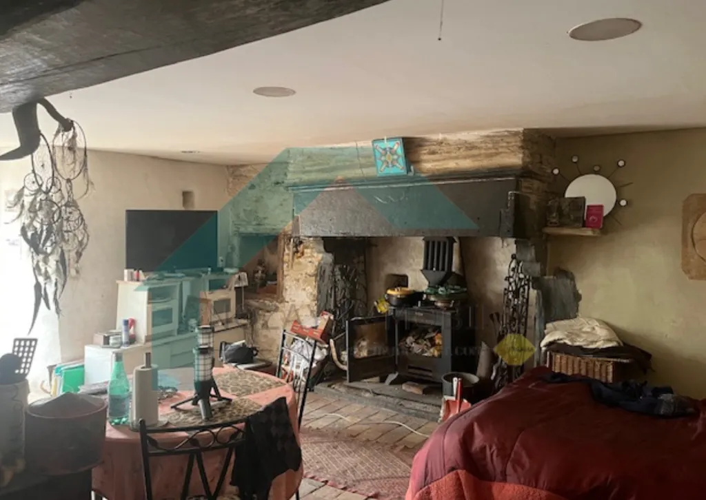Séjour - Maison en Pierre à Rénover à Treffieux