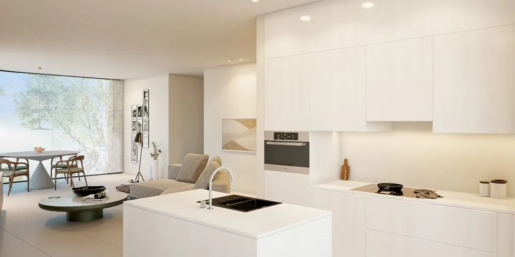 Cuisine - Appartement avec Terrasse à Oostende
