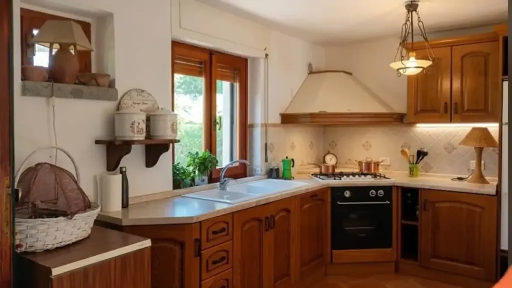 Cuisine - Villa with Garden in Punta Ala