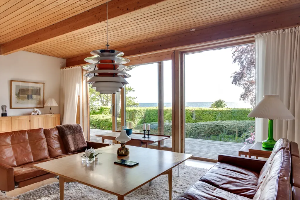 Séjour - Architectural Villa with Sea View in Bjärred