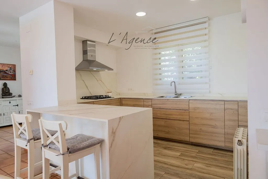 Cucina - Chalet with Pool and Sea View in Calonge