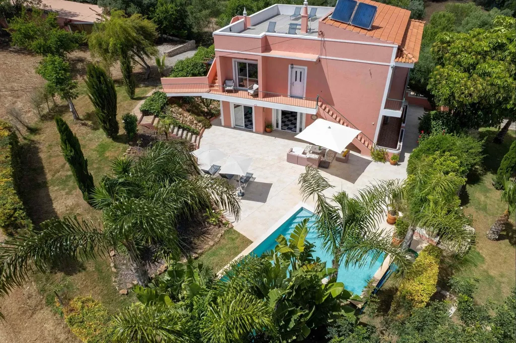 Vue aérienne - Renovated Villa with Pool in Pechão, Olhão