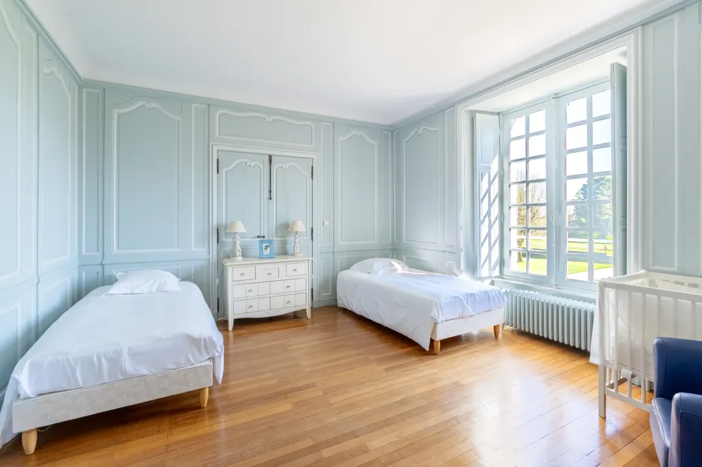 Chambres - Château du XVIIIe avec Domaine de 42 ha près de Nantes