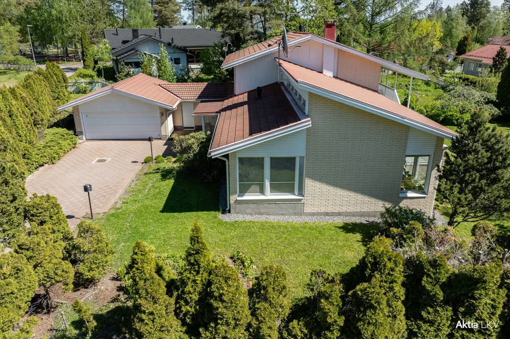 Vista aerea - Detached House with Pool in Ravals, Kirkkonummi