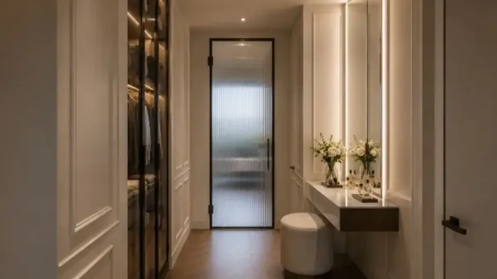 Entrée - Rustic-Style Apartment with Balcony in Milan