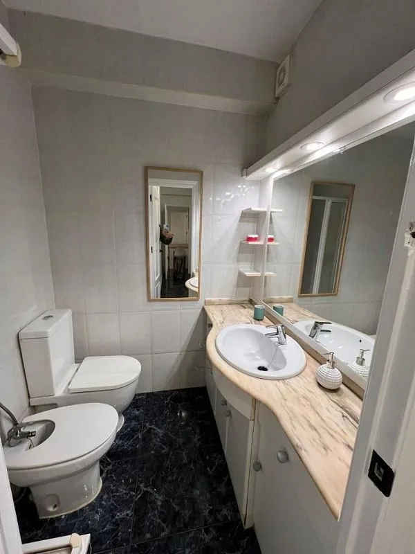 Bathrooms - Amueblado Flat with Balcony in Murcia