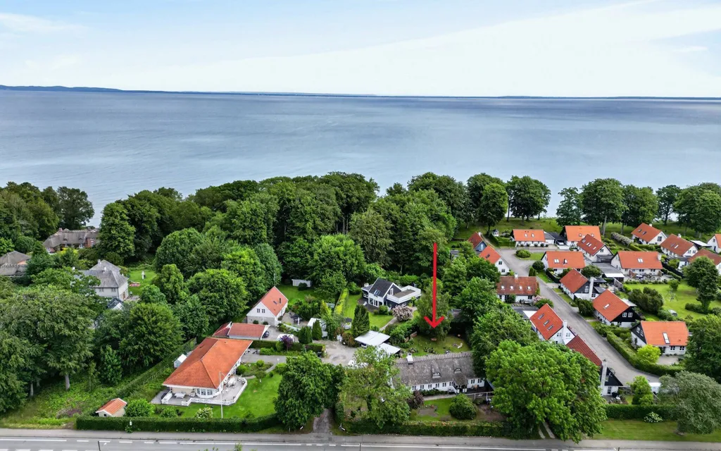 Vue aérienne - Victorian Villa with Garden in Dronningmølle