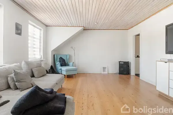 Séjour - Apartment with Garden Access in Hørning
