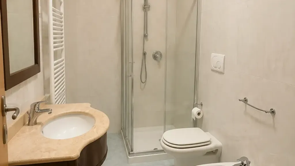 Salles de bain - Penthouse with Private Terrace in Monopoli